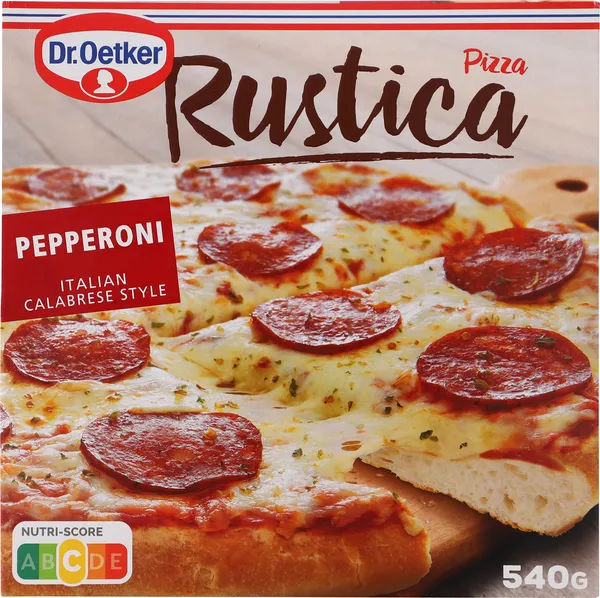 Rustica Pizza Pepperoni Dr.Oetker