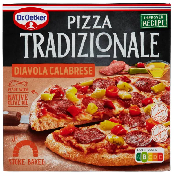 Tradizionale Pizza Diavola Calabrese 360g Dr. Oetker